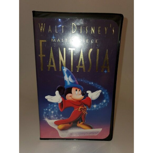 WALT DISNEY'S FANTASIA MASTERPIECE VHS 1991 Christmas Lead 11/25/91-C